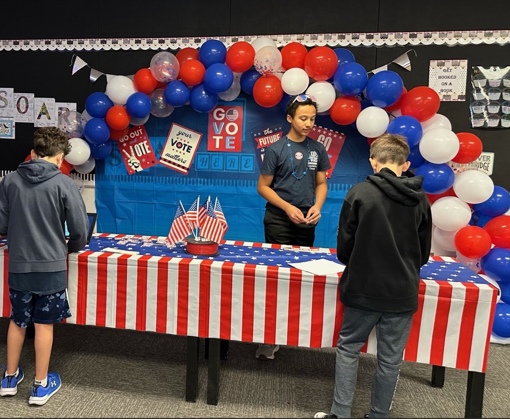 Student poll workers