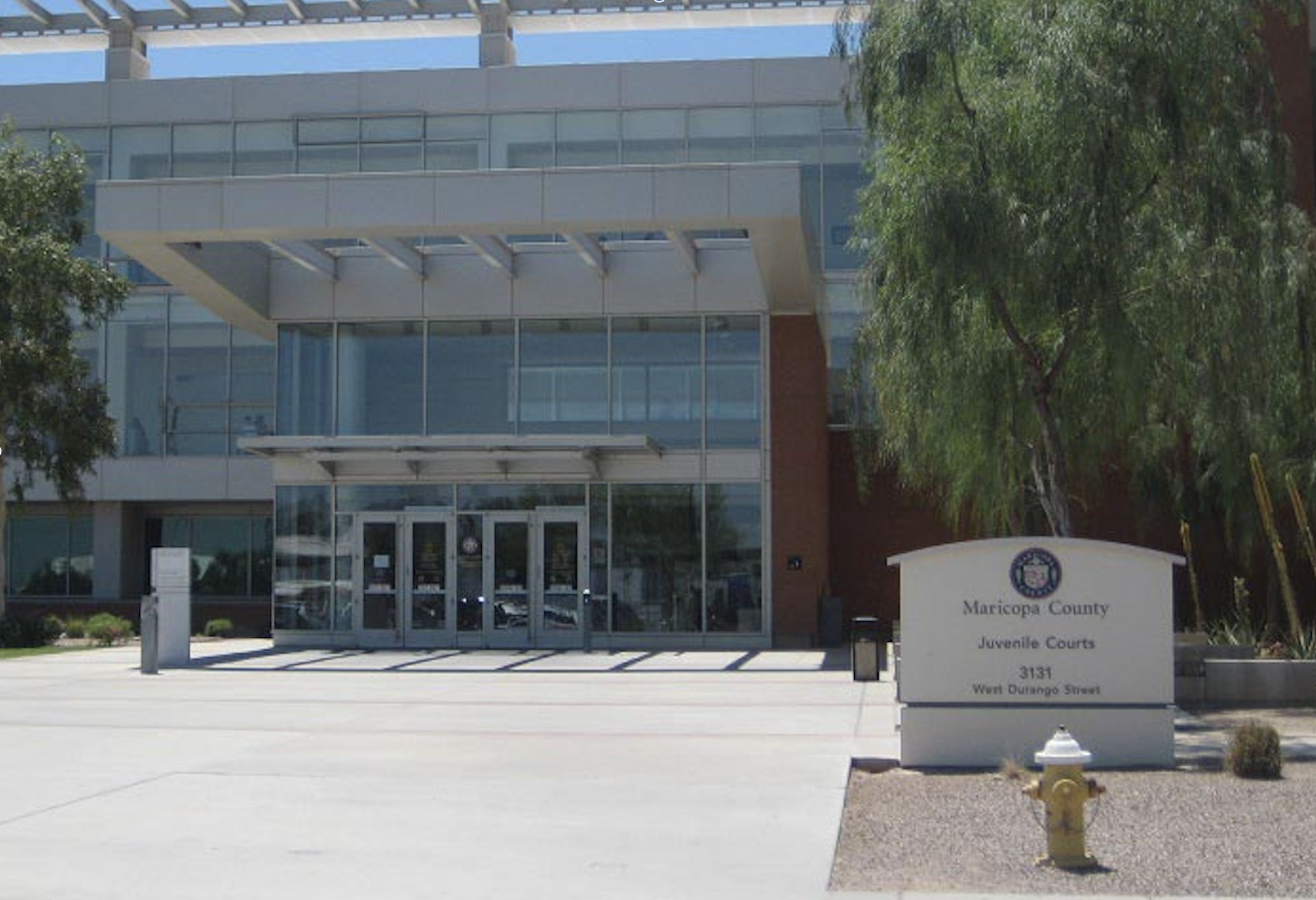 Entrance to Durango Detention Center