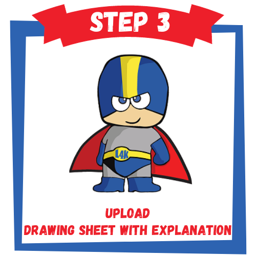 Upload drawing sheet with explanation