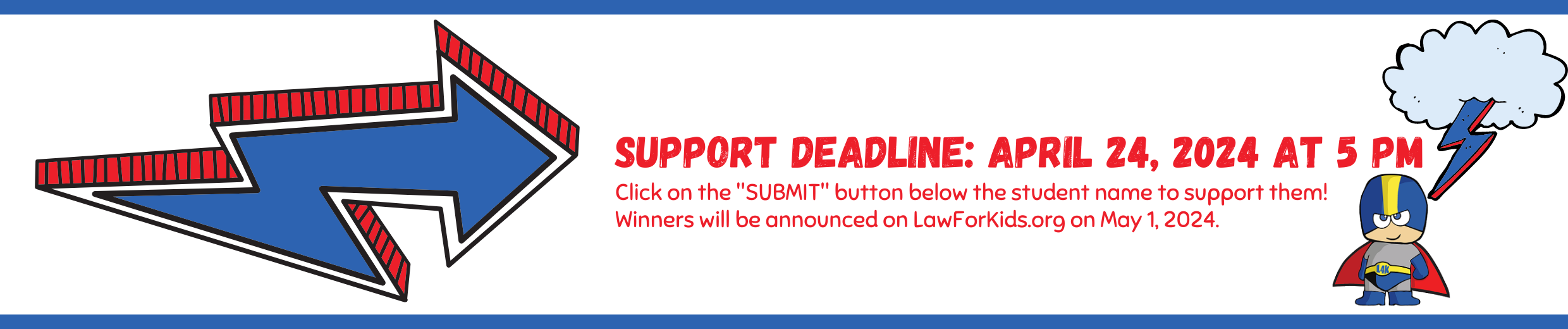 Law Day Support Deadline April 24, 2024 | 5 pm