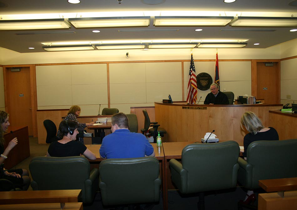 juvenile courtroom