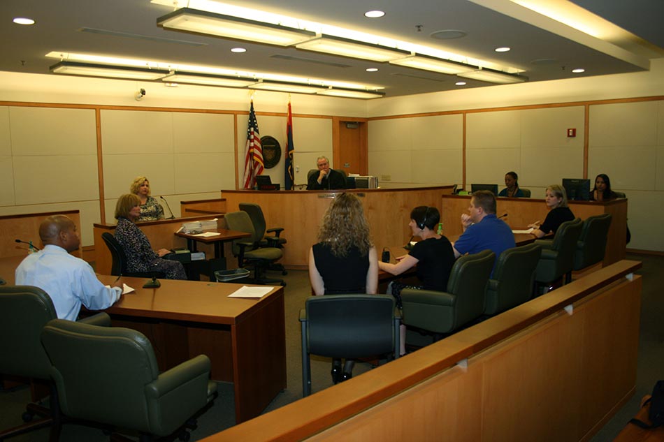 juvenile courtroom