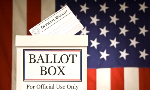 Paper Ballot Voting Box