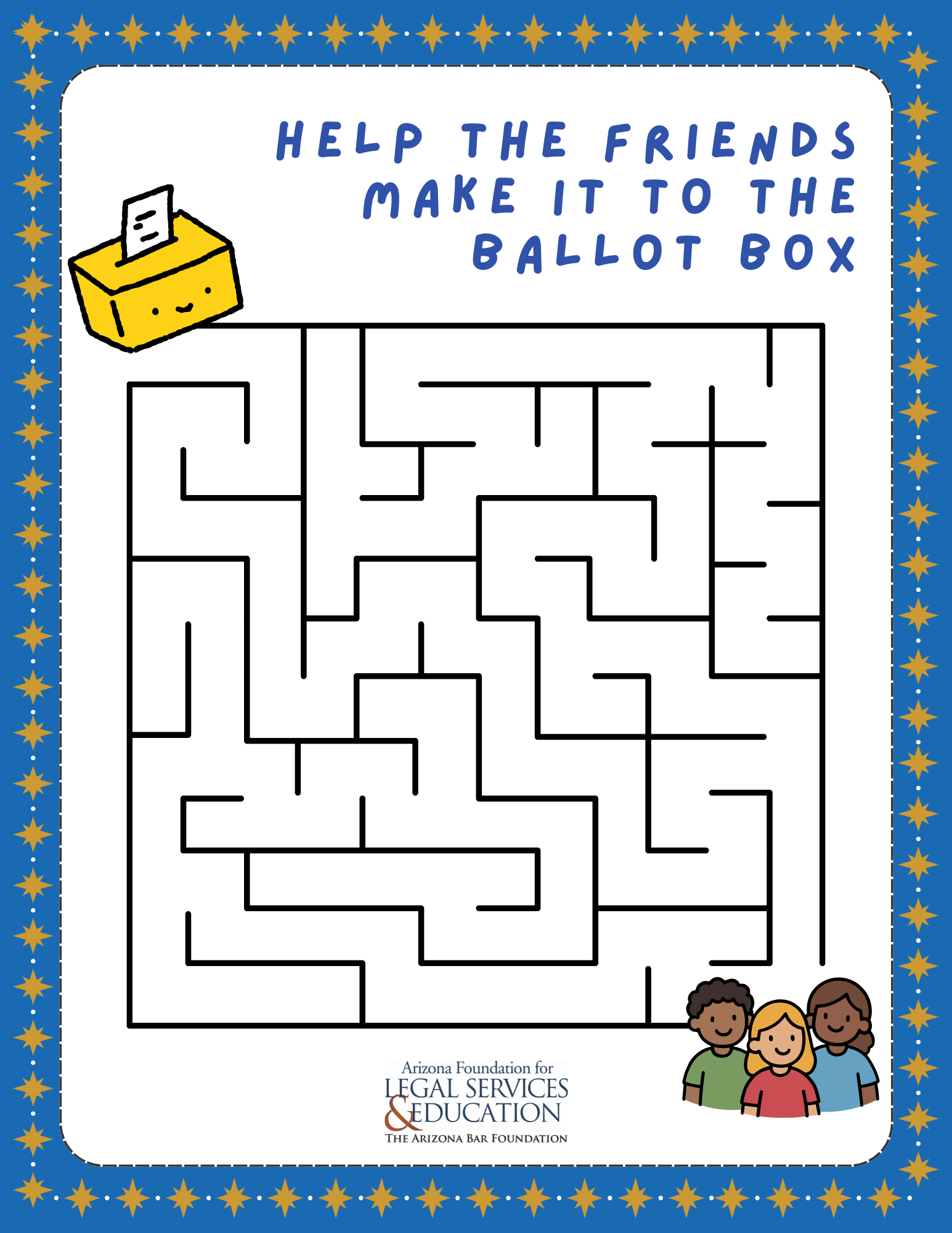 Ballot Box Maze