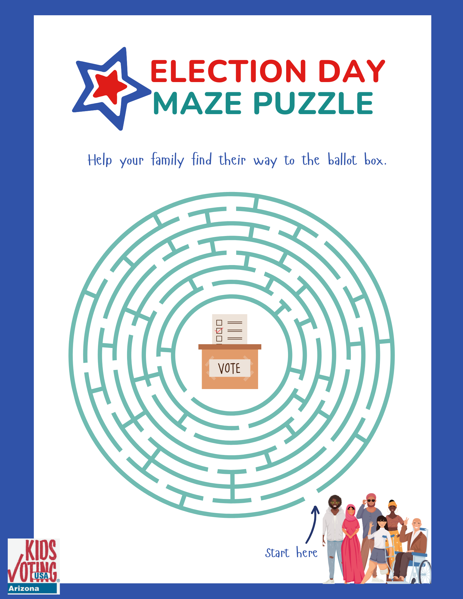 Election Day Maze