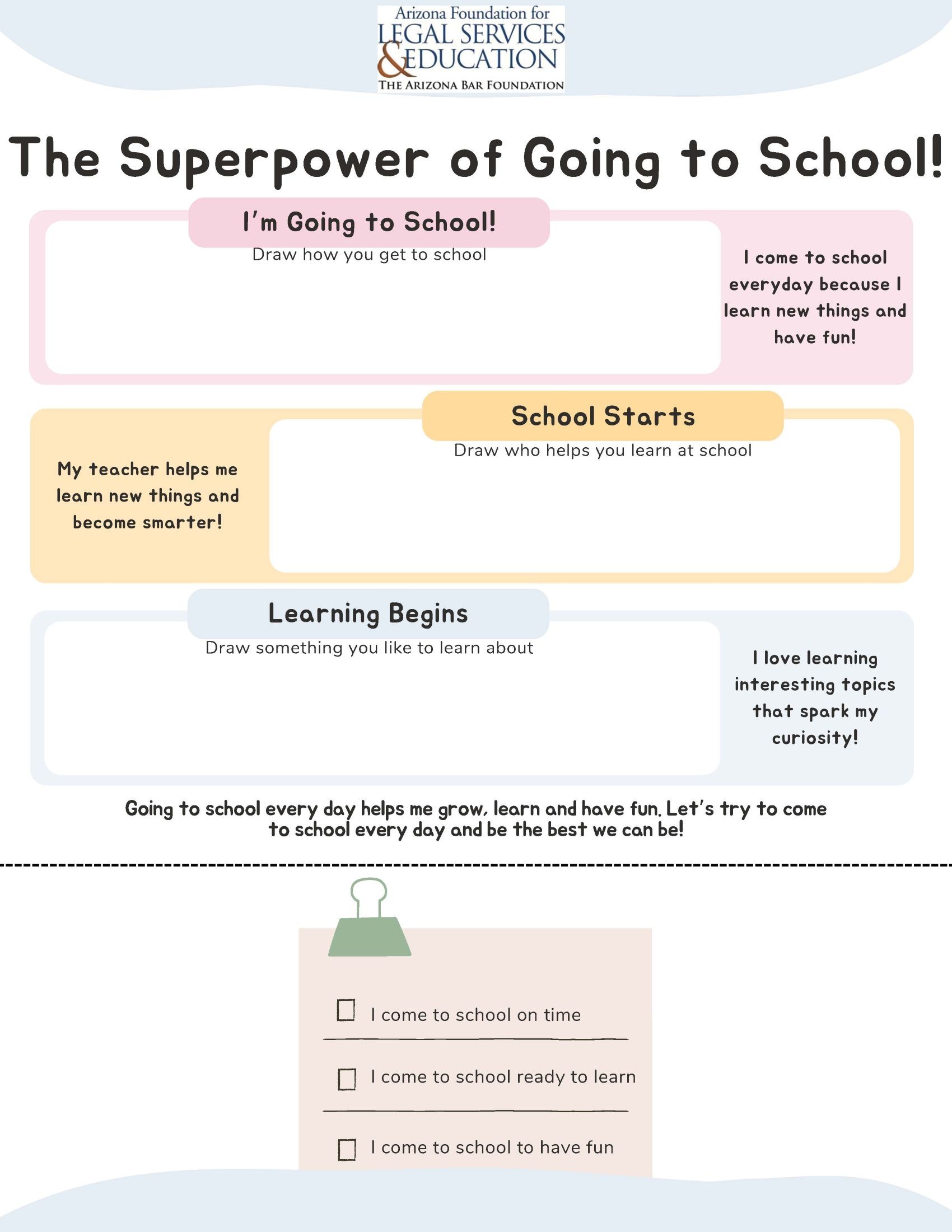 The Superpower of Going to School